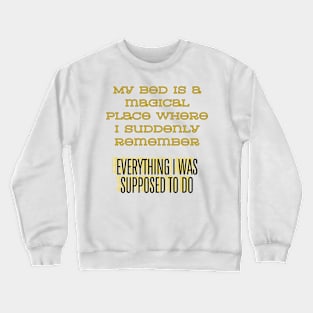 Mental Health Awareness - magical place Crewneck Sweatshirt